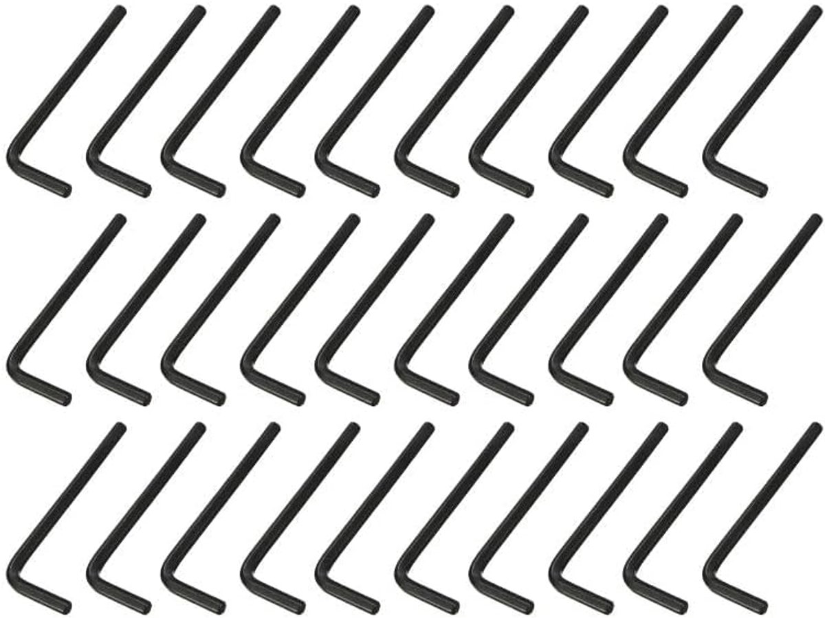 30pcs Metric Allen Wrenches, 5mm L CR-V High Torque Anti-Corrosion Steel for Furniture Assembly, Appliance - ShopVlot