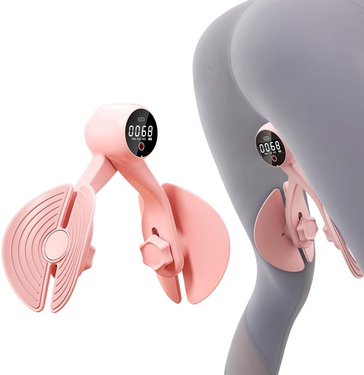 Bekkenbodemtrainer voor mannen en vrouwen - Thigh trainer - 3 intensiteitsinstellingen - ShopVlot