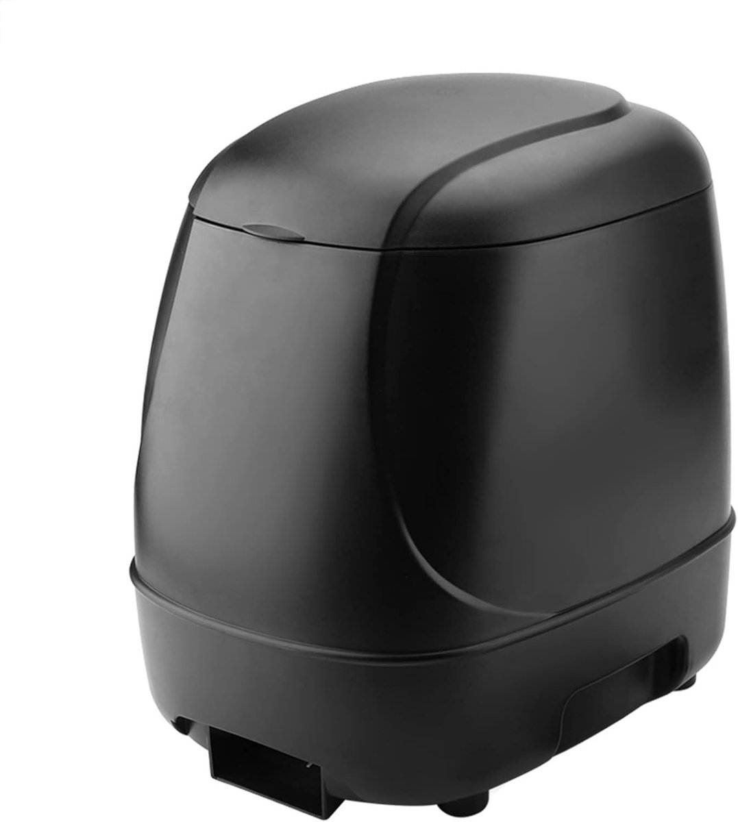 Automatische Voederautomaat - Vis Voederdispenser - Vissen Voeren - Intelligent Tijdschema - 10L Capaciteit - Zwart