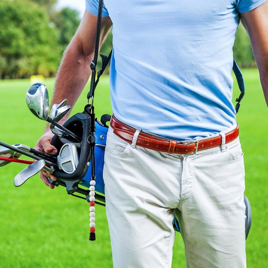 Golf teller 4-delig - plastic kralen - verstelbare scorehouder - eenvoudig bijhouden van slagen - ShopVlot van GOLF — afbeelding 3