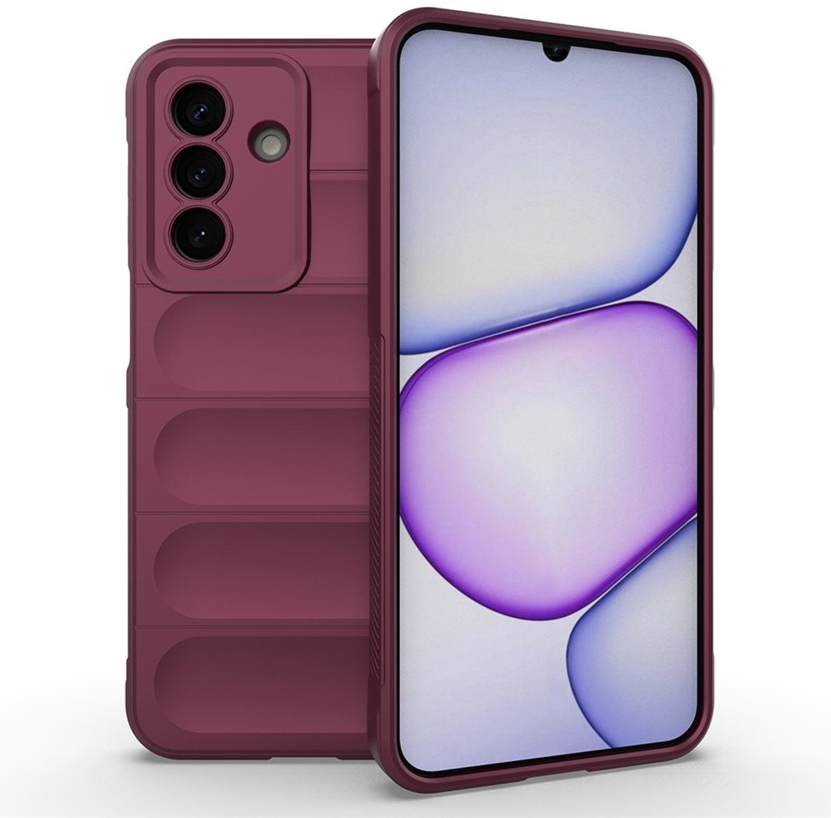 Coverup Hoesje - Geschikt voor Samsung Galaxy A27 Hoesje - Coverup Hands-On Rugged Back Cover - Bordeaux