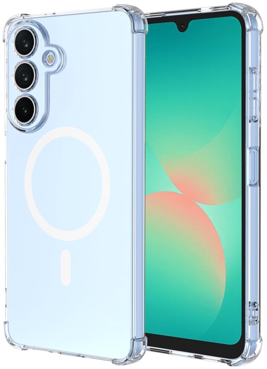 Coverup Hoesje - Geschikt voor Samsung Galaxy A27 Hoesje - Coverup TPU Back Cover met AirBag Corners - MagSafe Compatible - Transparant