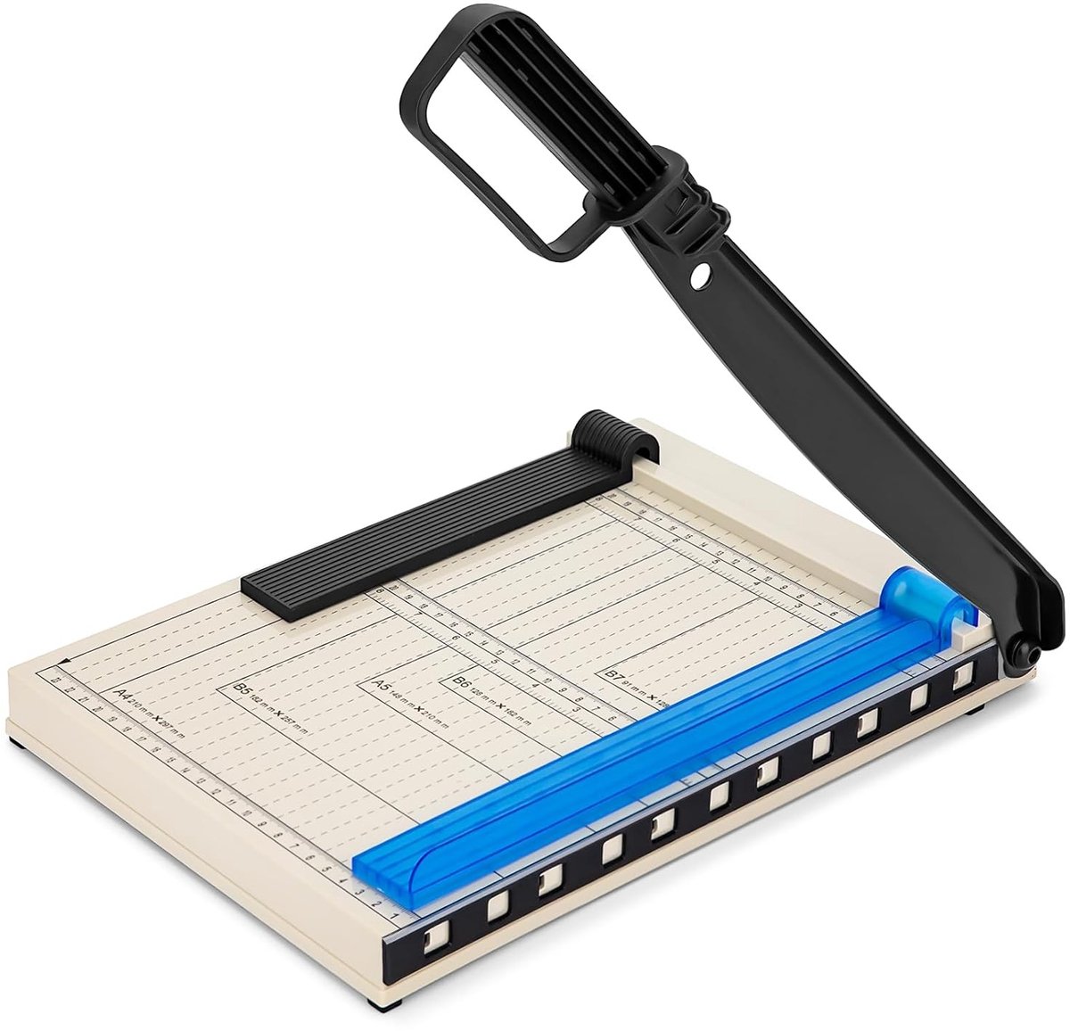 Papiersnijder - A4 - Handmatige Hefboomsnijder - Hoge Precisie Snijmachine - Voor Kantoor en Creatieve Projecten