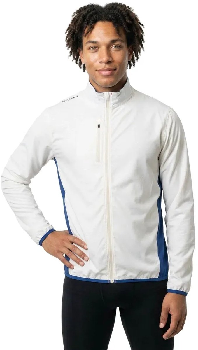 Abacus Golf Lanark Stretch Wind Jas Wit 2XL van Abacus — afbeelding 2