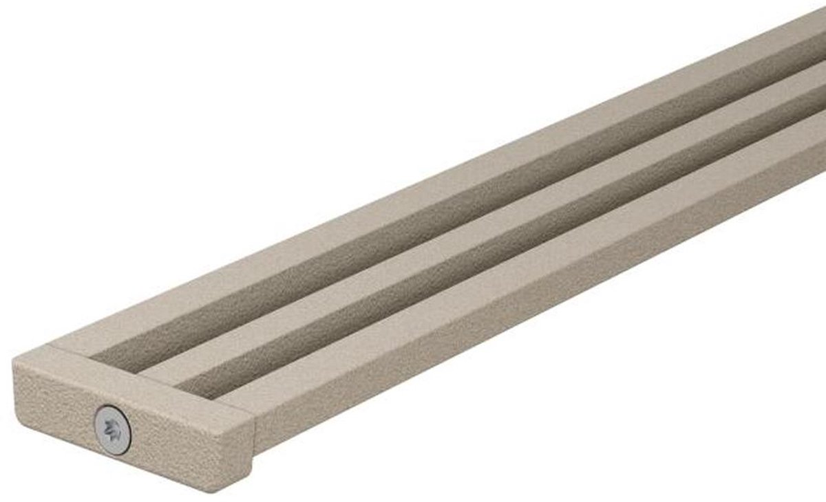Schlüter Kerdi-Line-Vario Wave 34 - Douchegootprofiel - 120 cm - 34 mm - Crème