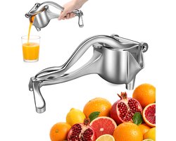Handmatige Citruspers - Citroenpers - Sinaasappelpers - Hand Juicer - Aluminium Vruchtenpers - Sap…