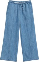WE Fashion Meisjes wide leg denim broek