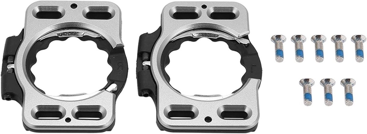 Compatibele Speedplay Cleats voor Fietspedalen, Inclusief 9 Schroeven, Ideaal voor Professioneel en Recreatief Gebruik