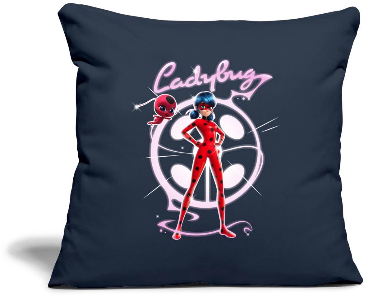Miraculous Ladybug Met Tikki Sierkussenhoes, 45 x 45 cm