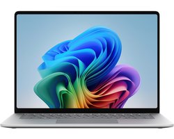 Microsoft Surface Laptop - 15 inch - Snapdragon® X2 Plus (10 Core) - 16 GB RAM - 512 GB SSD - Platinum - 8e Editie