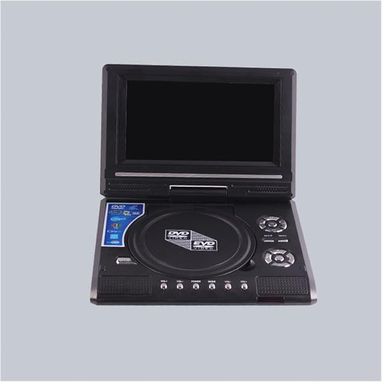 Draagbare DVD Speler - Reis DVD Speler - Films Kijken - 270 graden Rotatiescherm - 800 Gram - One Color — afbeelding 2