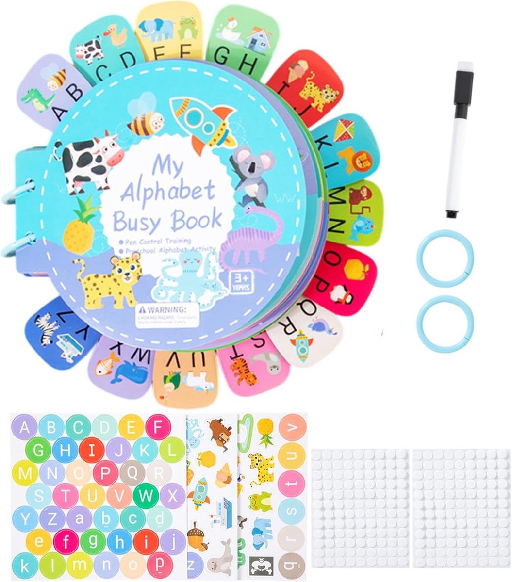 Kinderen Activiteitenboek - Leerboek Werkboek - Leren Lezen Schrijven - Slijtvast Papier - 31 x 25 cm - Niet gespecificeerd