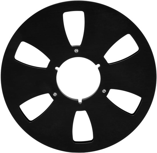 Lege Spoel - Tape Reel - Audio Archivering - Hoge Geluidskwaliteit - 10.5 Inch - Zwart — afbeelding 3