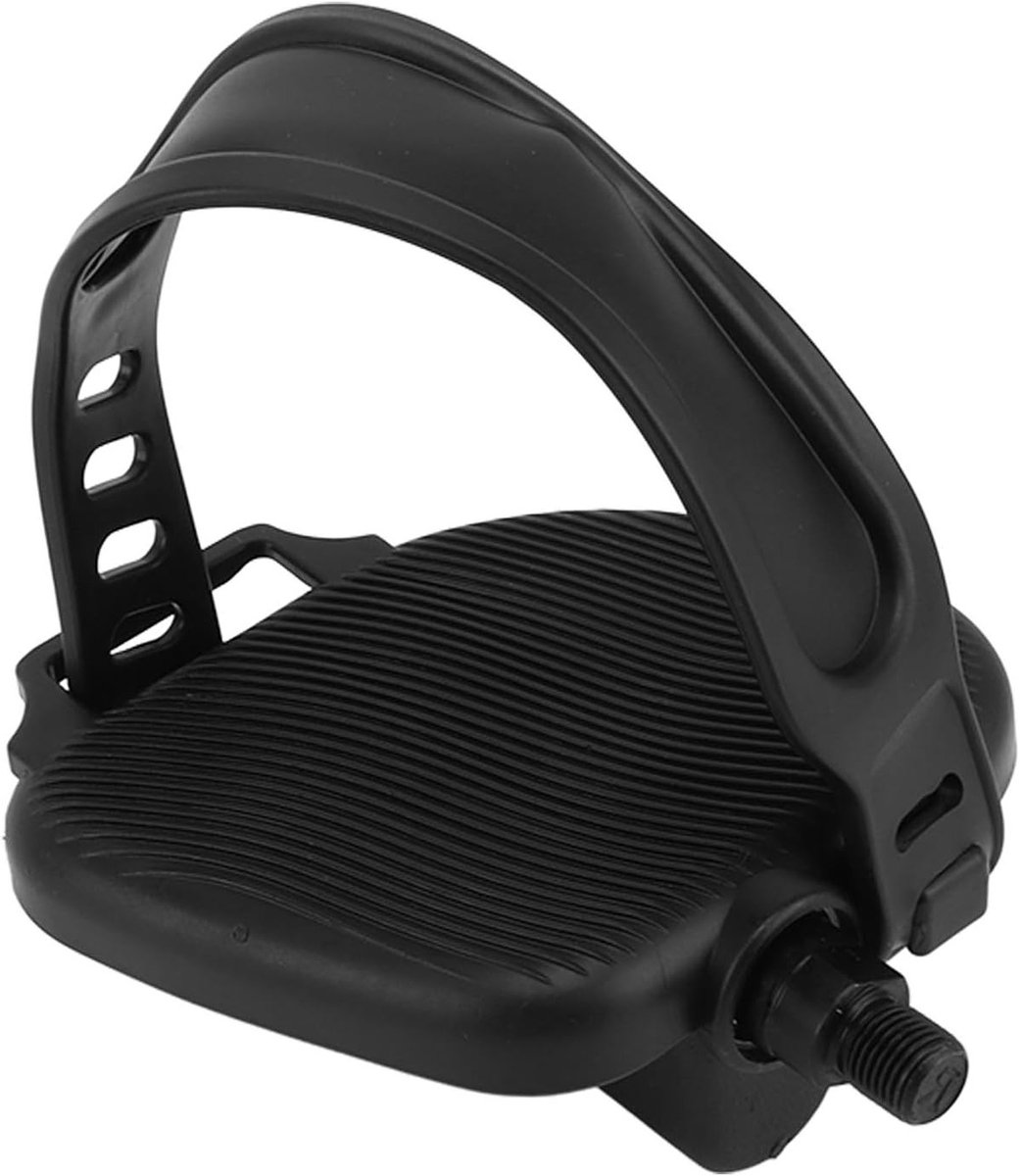 Verstelbare Fiets Pedalen met Antislip Strips voor Thuis Fitness, Spinbike en Indoor Training - 1/2 inch Draad
