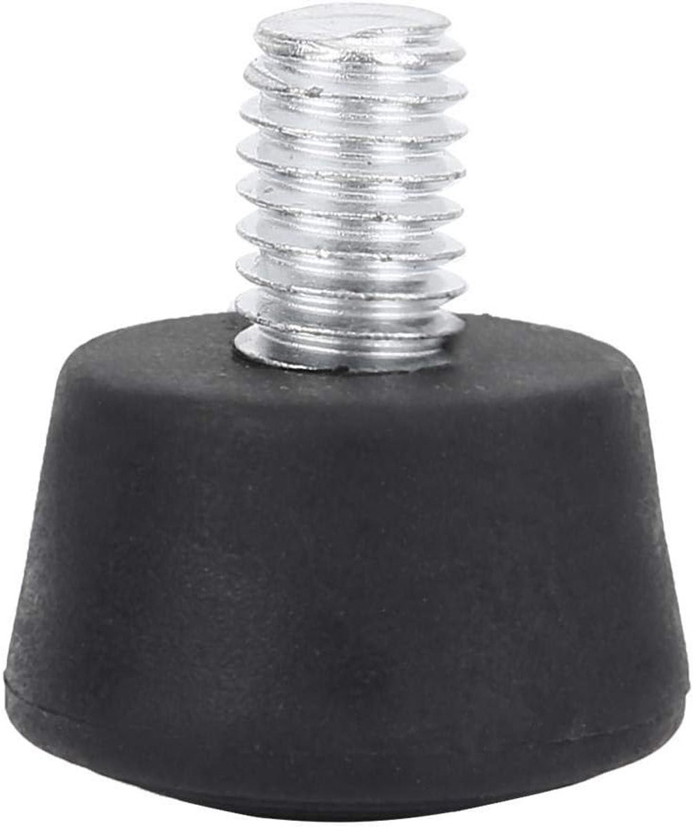 Universele rubberen tripod voet, antislip M8 rubberen voetbedekking voor fotografie accessoires, geschikt voor statief of monopod, 1/4 inch en 3/8 inch.