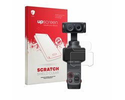 upscreen - Screenprotector voor Insta360 Luna Ultra (Display + Lens) - Folie Beschermfolie transparant