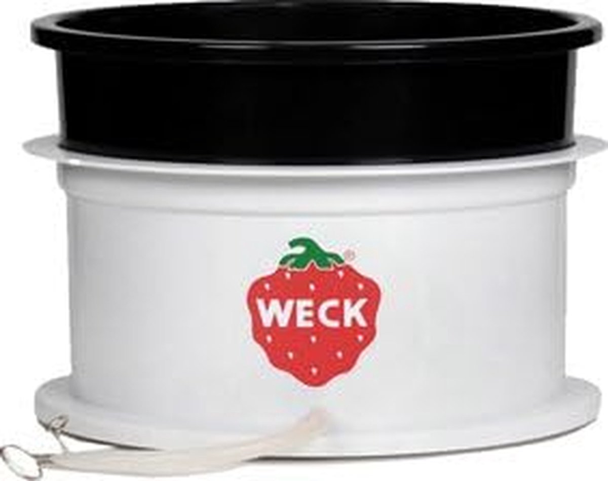 Sapcentrifuge Kom - Sapmaker Kom - Sap Maken - Lekbestendig - Diameter 35 cm - Zwart