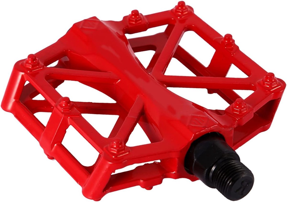 Duurzame en Antislip Aluminium Fietspedalen voor MTB en Racefietsen - Groene Kleur, Lichtgewicht en Ergonomisch Ontwerp