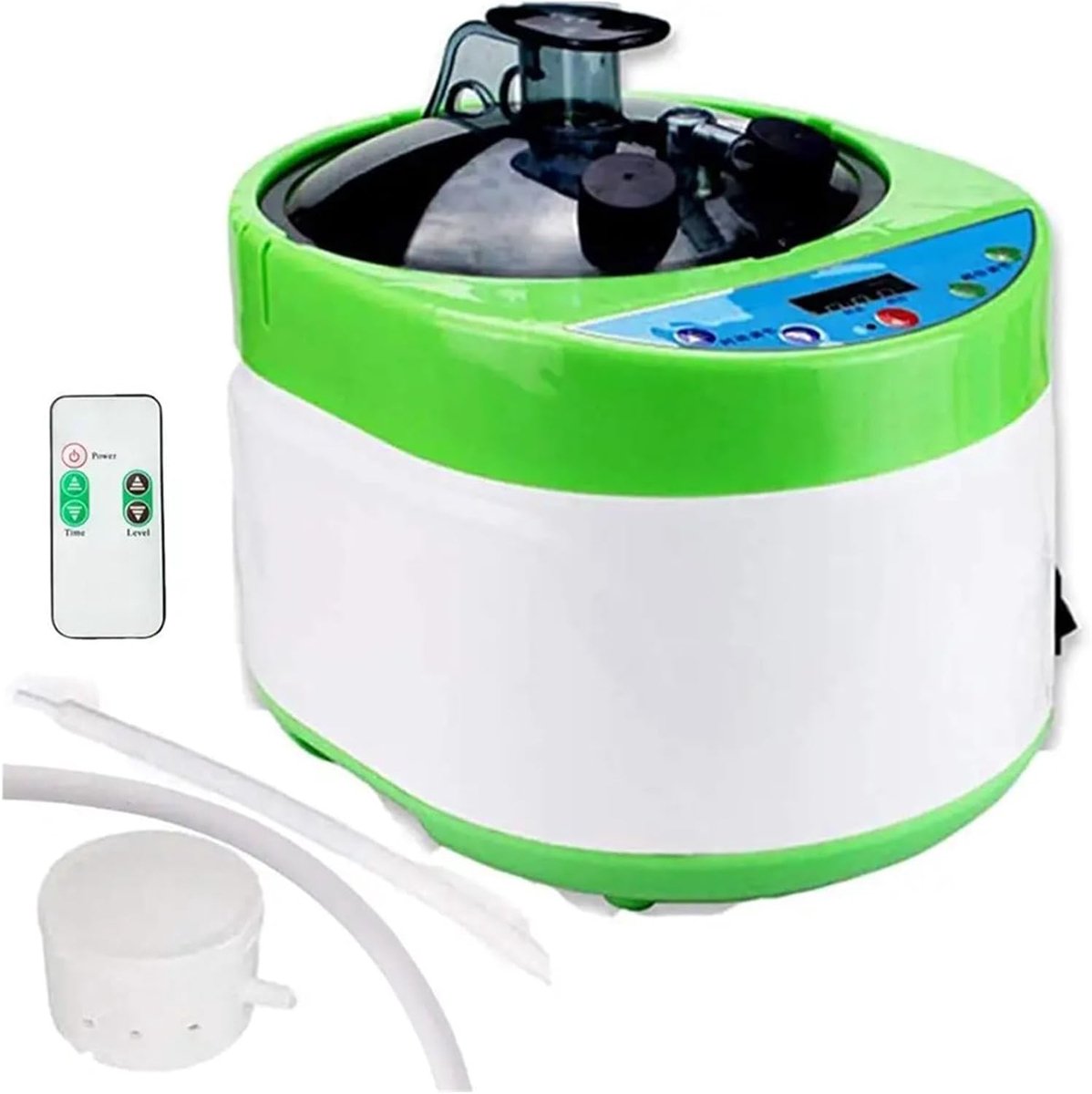 Stoomgenerator - Stoomapparaat Sauna - Ontspannen in Sauna - Continu Dichte Stoom - 38 x 29 x 27 cm - Groen