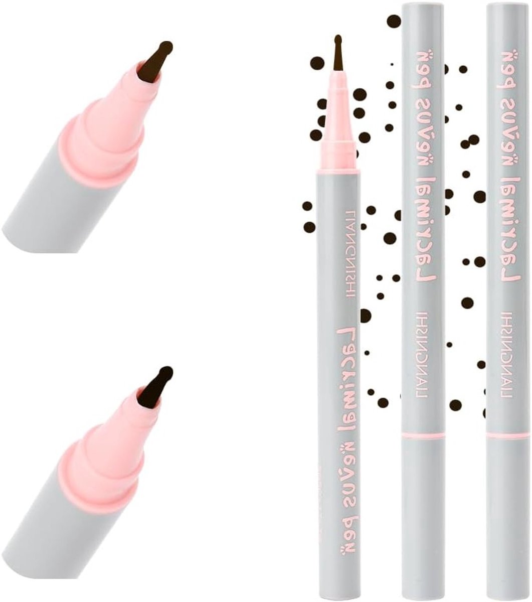 Stain Repellent Pen voor Realistische Make-up, Vlekkenverwijderaar met Kleine Ronde Punt, Ideaal voor Huidcorrectie en Make-up Touch-ups