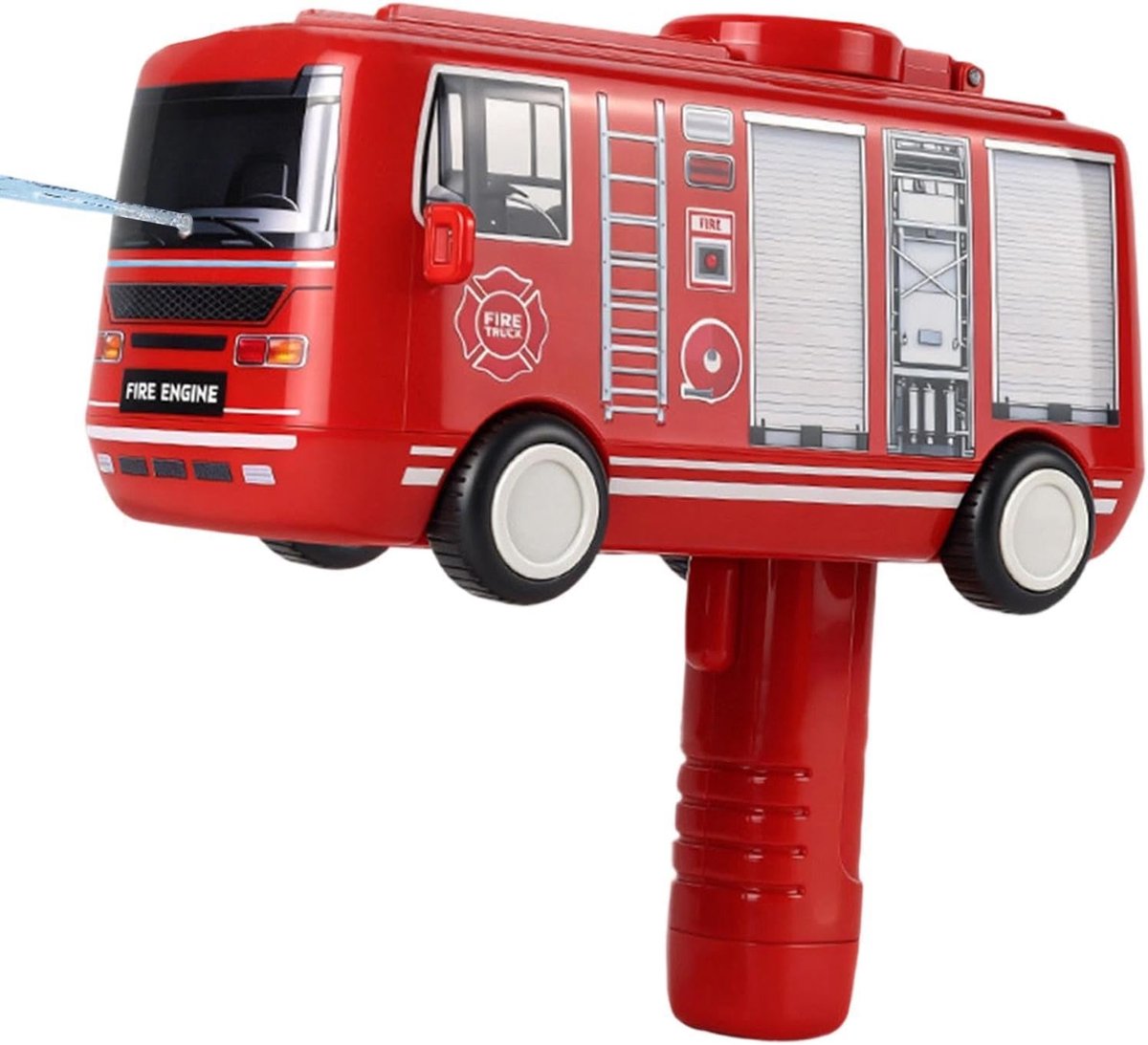 Elektrisch Waterspeelgoed - Auto Waterspuit - Buiten Spelen - Automatische Spray - 21 x 11 x 11 cm - Rood