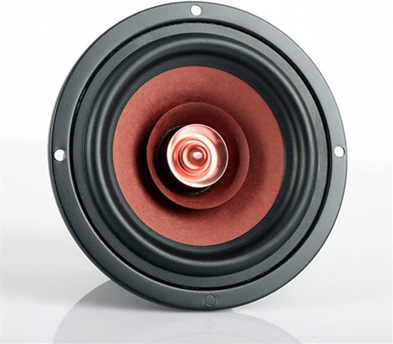 Boekenplank Speaker - Hifi Speaker - Muziek Luisteren - Kristalhelder Geluid - 4 Inch - Wit — afbeelding 3