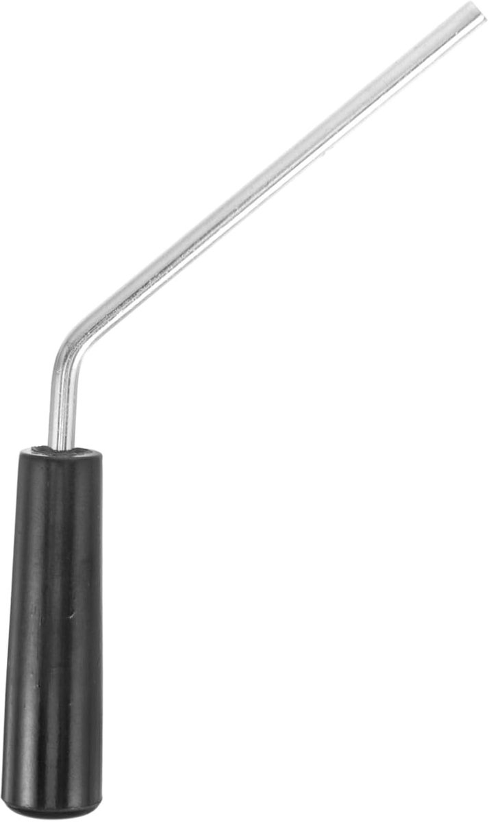 Popcornmachine Handgreep Knop Hendel Popcorn Maken Hoge Compatibiliteit 19 cm Zwart