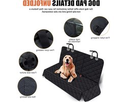 Hondendeken Kofferbak - Autobekleding Huisdier - Auto Beschermen - Scheurbestendig Oxford - Voor Hyundai i10 - Zwart