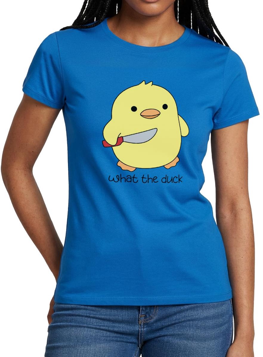 What The Duck | Grappig Eend T-Shirt Dames