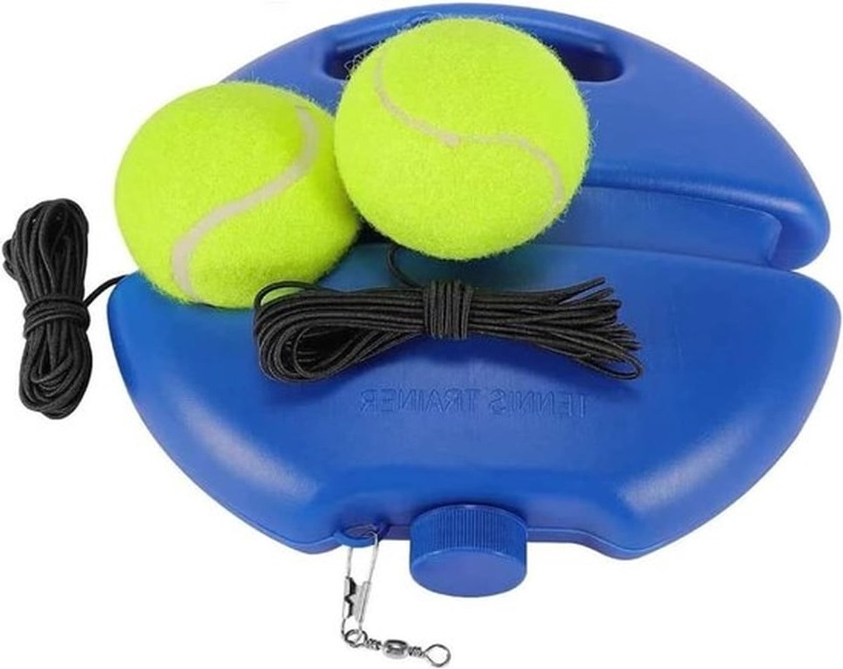 Tennis Trainingsset voor Buiten, Met Terugkaatsballen en Opbergtas, Ideaal voor Kinderen en Volwassenen, Verbeter je Tennisvaardigheden en Coördinatie