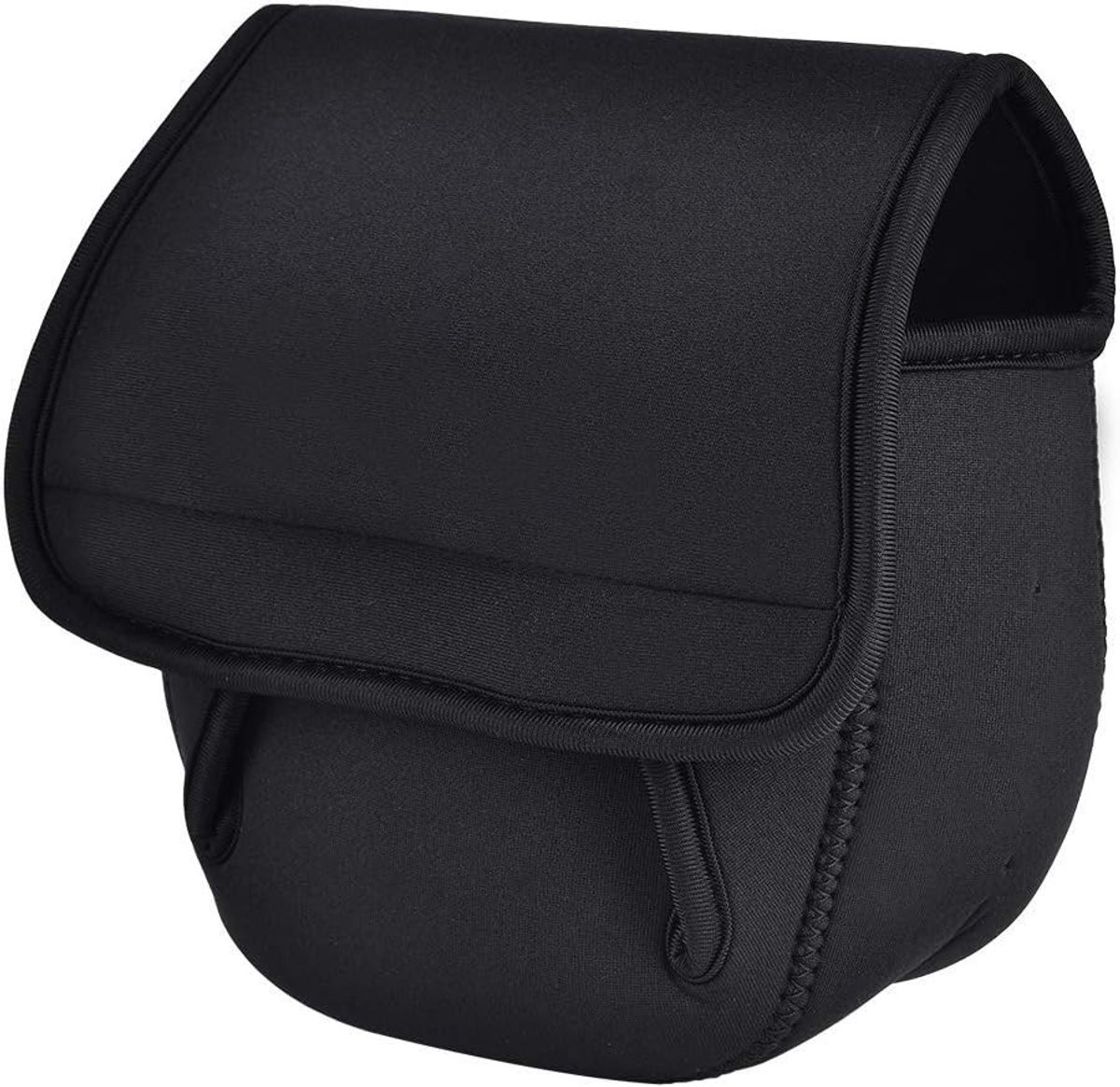 Grote zwarte tas voor visspullen, hengels, reels en accessoires - Ideaal voor reizen en opslag
