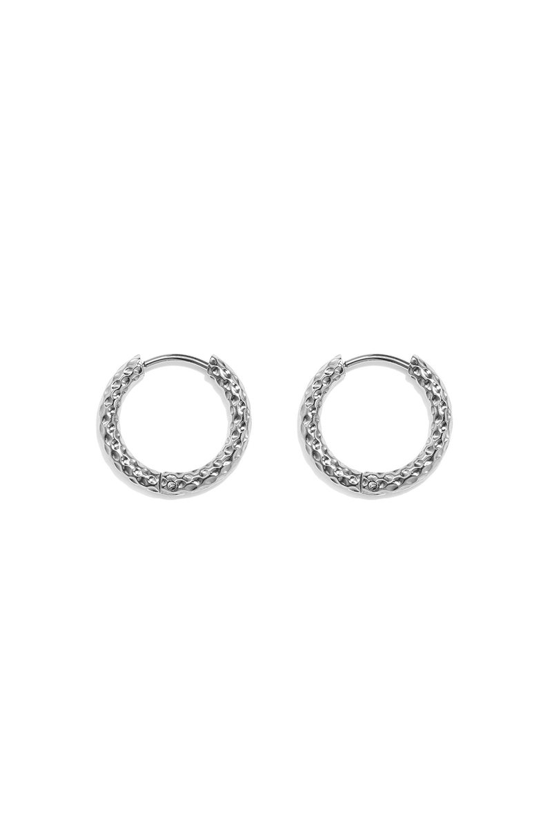 Lola - Hoops - Stainless Steel - - Zilver
