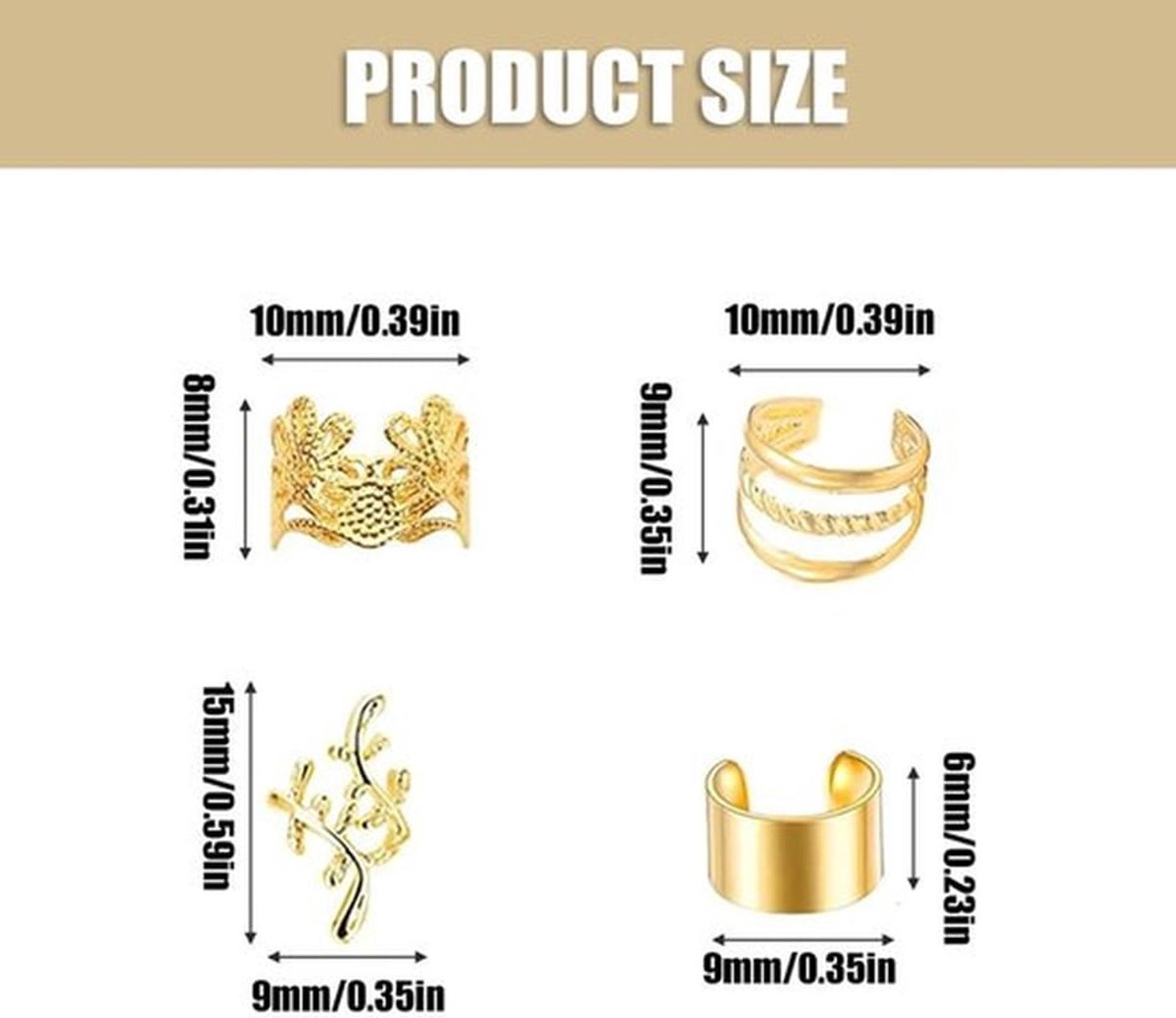 Dreadlock-kralen 40 stuks - Spiraalclip - Haarspelden - Decoratieaccessoires - Voor mannen/vrouwen - Hoogwaardig materiaal