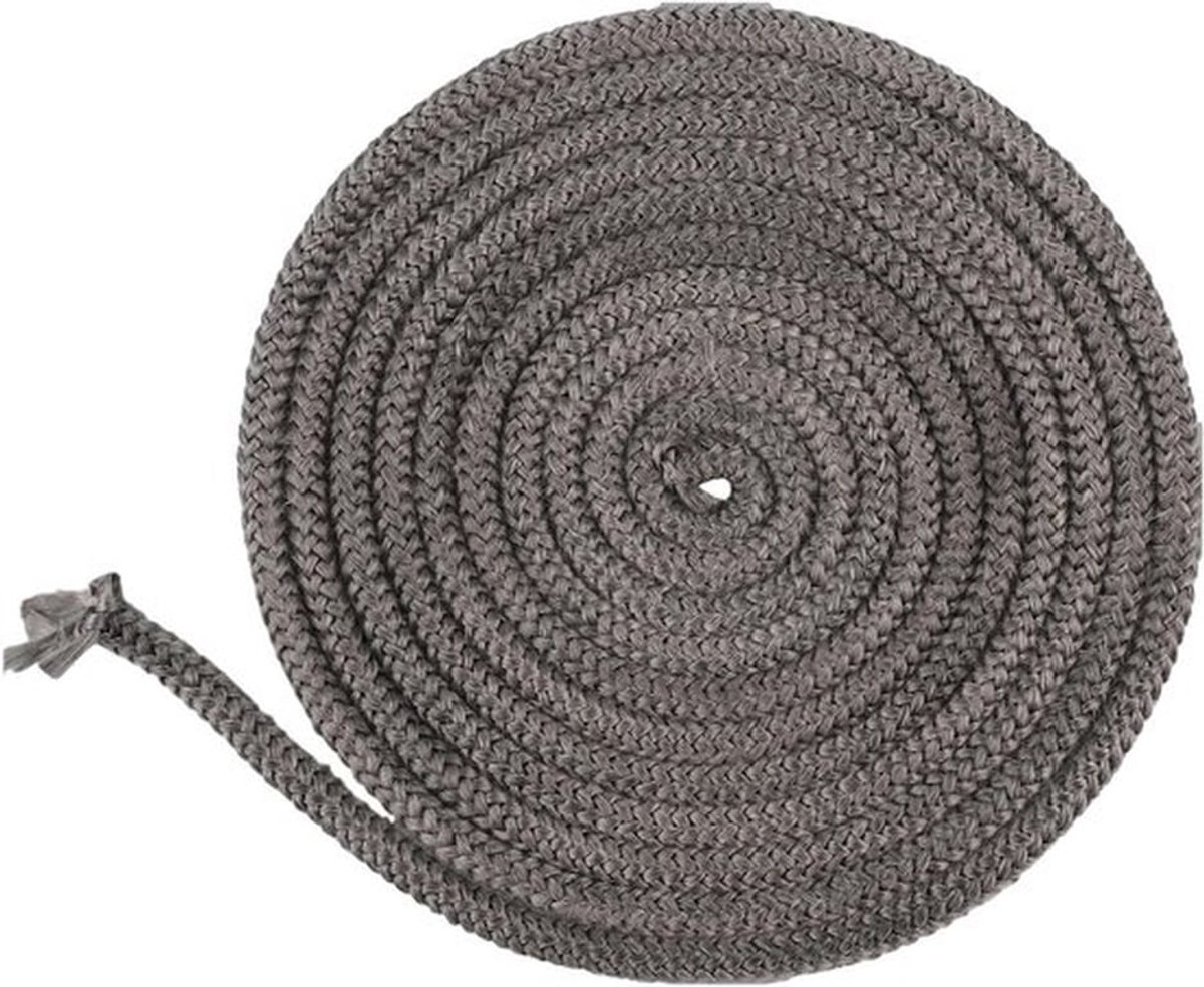 Hoge Temperatuur Weerstand Gasket Touw voor Houtkachels en Open Haarden - 3 Meter Lengte, Ideaal voor Deuren en Ramen
