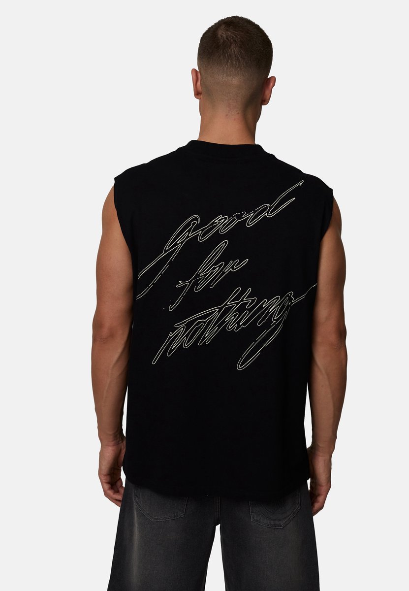 Good For Nothing - Vest - Katoen - Mannen - Maat S - zwart