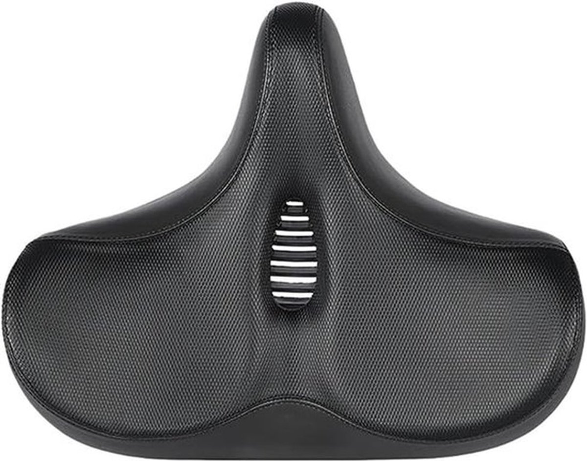 Ergonomisch fietszadel, verbreed en verdikt zadel Geschikt voor langeafstandsritten, mountainbiken, toerfietsen en een comfortabel zadel Geschikt voor elektrische fietsen.