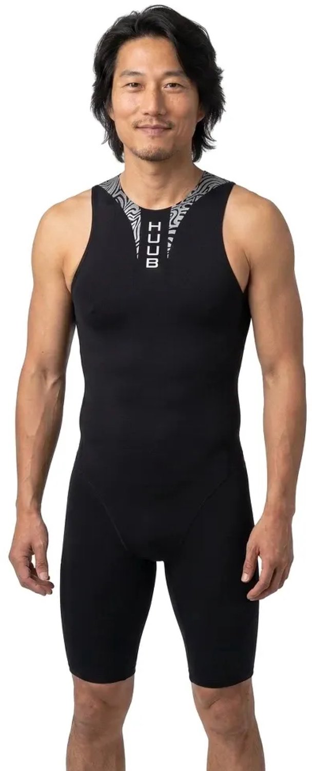 2026 HUUB Heren Sub7 Swimskin - Black