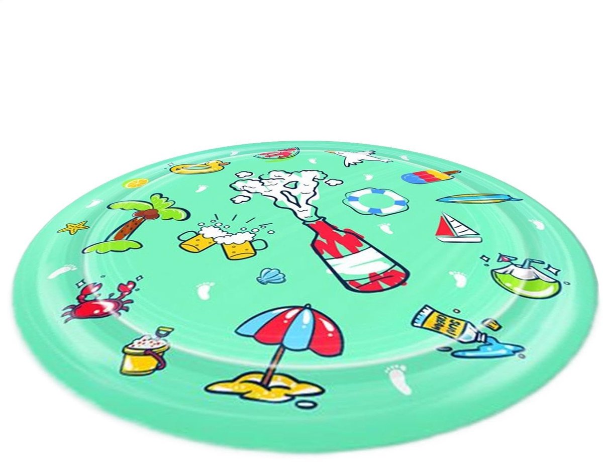 Solidchoice - Antislip Sprinkler Mat voor Buiten met Interactieve Functie