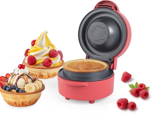 Giles & Posner Funfair Wafelkom Maker - Compact en PFAS-vrij van Giles & Posner — afbeelding 5
