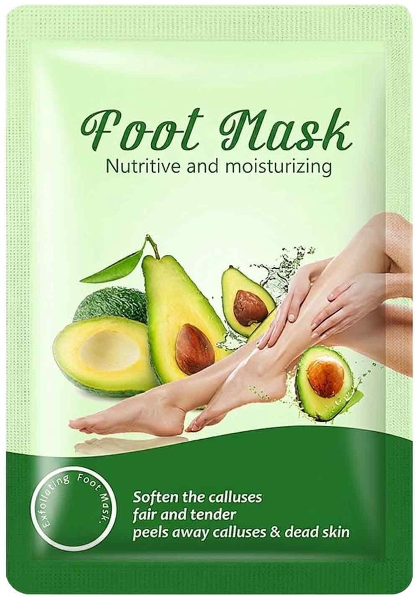 Solidchoice - Voetmasker met Avocado voor Zachte Voeten