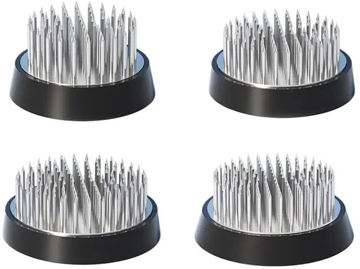 Solidchoice - 4 Roestvrijstalen Steekegels voor Bloemstukken