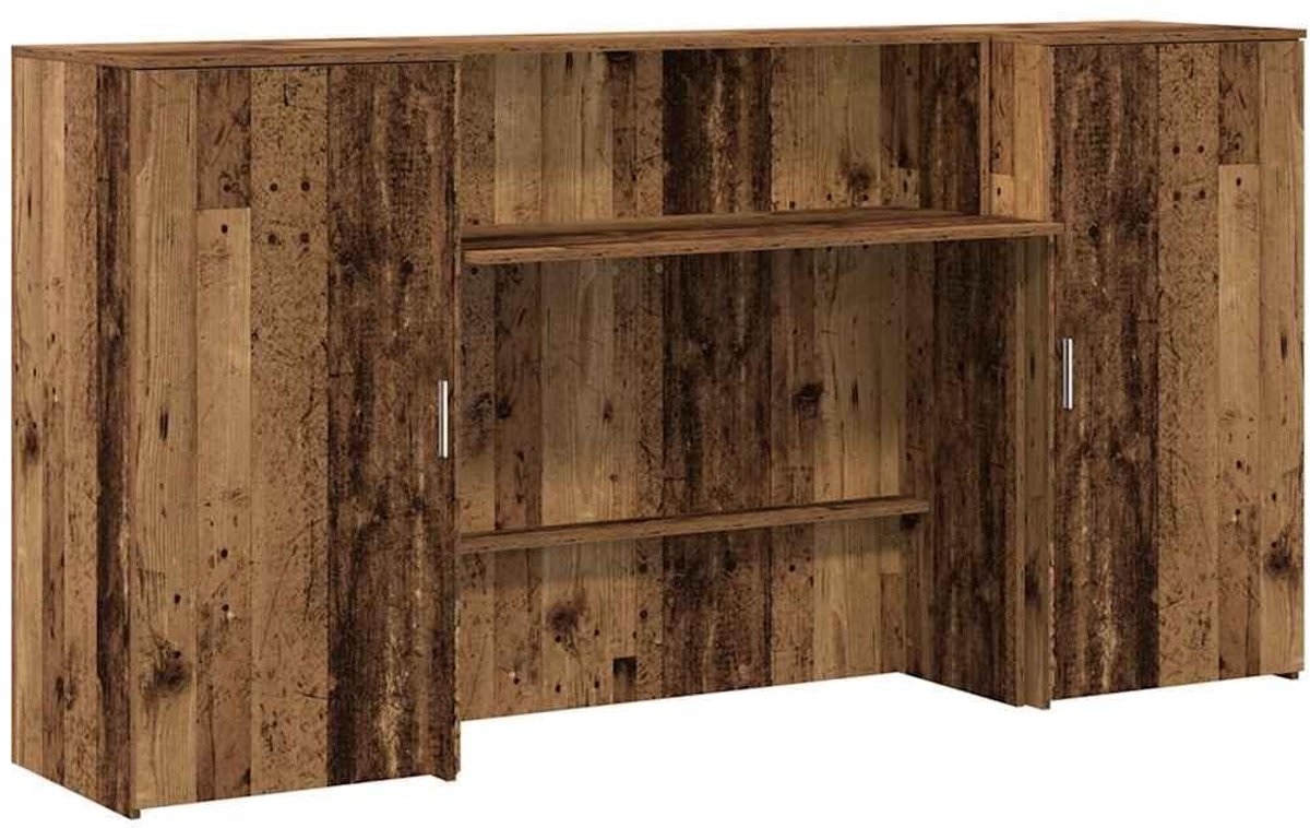 Solidchoice - Ontvangtafel met Geïntegreerde Toonbank 200 x 50 x 103,5 cm