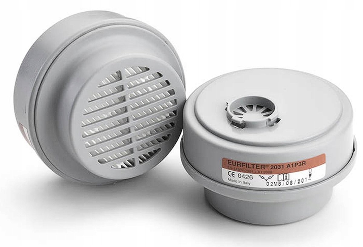 Milla A1P3 Gasfilters voor ETNA Vulcano Maskers - Set van 2
