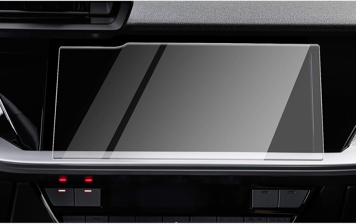 Beschermfolie voor Audi A3 8Y (2020-2024) - Navigatiescherm Bescherming, Krasbestendig, 10.1 Inch Tempered Glass Screen Protector