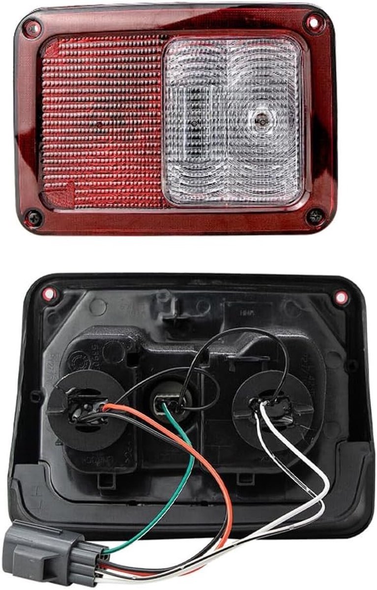 Halogeen achterlicht voor Jeep Wrangler JK - Vervangend onderdeel voor optimale verlichting en veiligheid