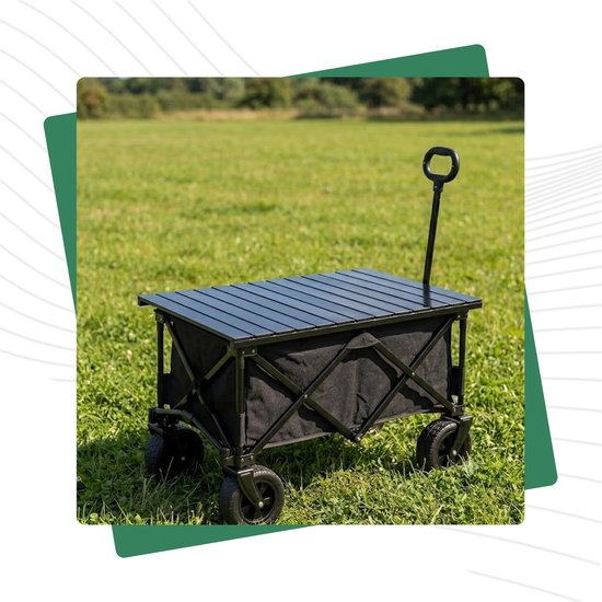 Opvouwbaar tafelblad voor bolderkar 50 x 86 cm - 10 kg - 15 lamellen — afbeelding 3