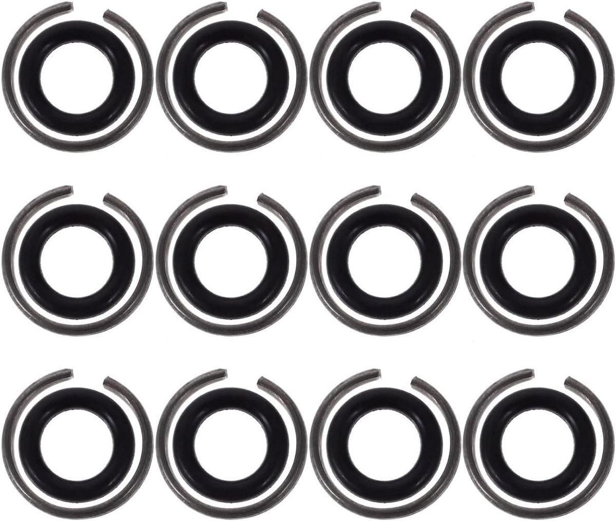 1/2 Inch Impact Wrench Houder en O-Ring, 12 Sets Retainer Ringen voor Impact Gereedschap en Frictiering voor Schroevendraaiers