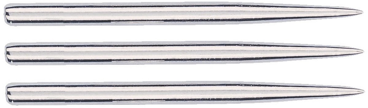 Steel Dart Points - 32mm - Silver