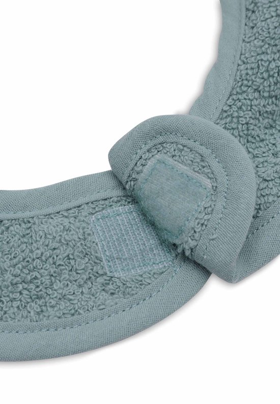 Jollein - Baby Slab Badstof - Katoen - Met Klittenband - Slabbetjes - 3 Stuks - Sea Green/Nougat/Biscuit van Jollein — afbeelding 3