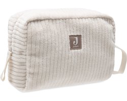 Jollein Luieretui - Cloudy Rib - Baby Toilettas - 21x14cm - Oatmeal